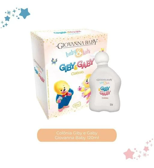 Colonia Bebê Unissex Giovanna Baby Giby E Gaby 120Ml