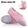 Unbranded Premium Authentic Baby Ballet Slipper/ballet Shoes(toddler/little Kid/big Kid)pink 29