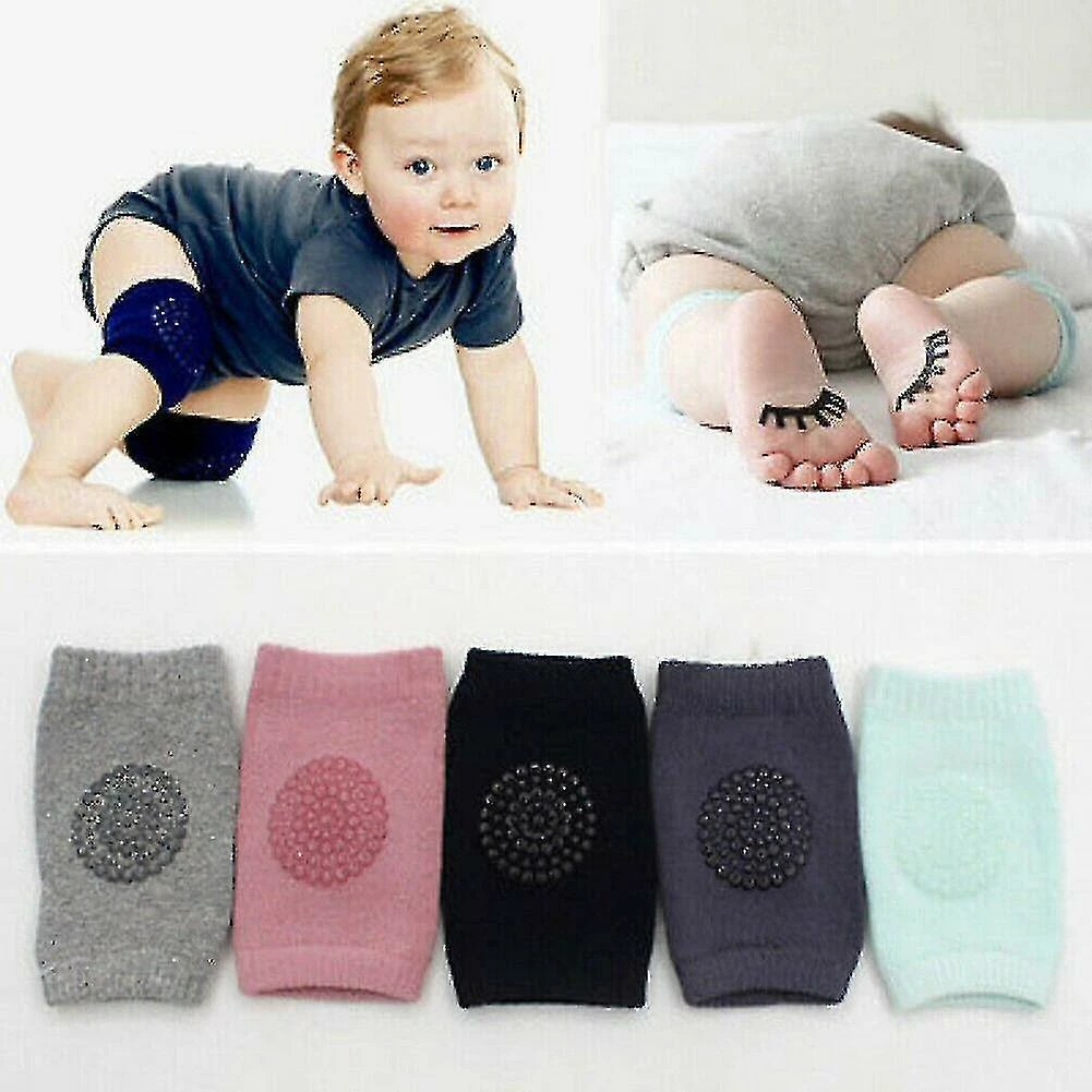 Unbranded Style Baby Knee Pads Infants Safety Anti-slip Elbow Crawling Knee Breathable Warmer Soft Protect