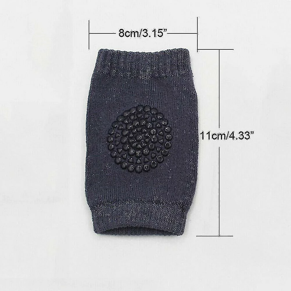 Unbranded Style Baby Knee Pads Infants Safety Anti-slip Elbow Crawling Knee Breathable Warmer Soft Protect - Image 2
