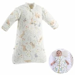 Unbranded Baby Unisex Baby Long Sleeve Wearable Sleeping Bag, Outono & Inverno