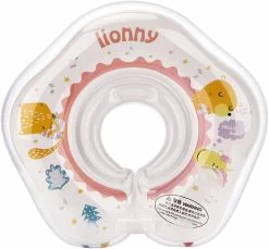 Linkrunning Baby Inflatable Swimming Ring Neck Swim Ring For Newborn Baby