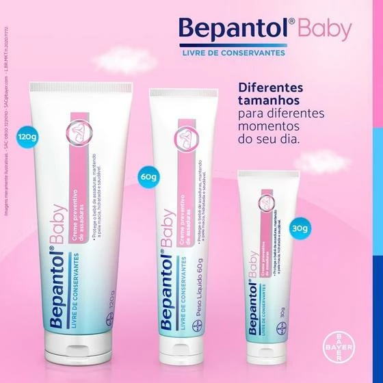 Creme Preventivo De Assaduras Bepantol Baby 30g - Ganhe 15% De Desconto - Image 4