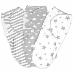 Unbranded Baby Swaddle Blanket Wrap, Breathable Cotton Swaddlers Sleep Sack