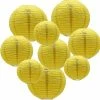 Unbranded Round Hanging Paper Lans Decorations For Party Wedding Birday Baby Showers Supplies, 12'', 10'', 8'', 9 Pack