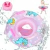 Unbranded Swimming Ring Baby Newborn, Swimming Ring Baby Inflatable Seat ,baby Swimming Ring Tube With Dual Handle, For Baby Toddler Kids Pool Bathtub,pink Yanl