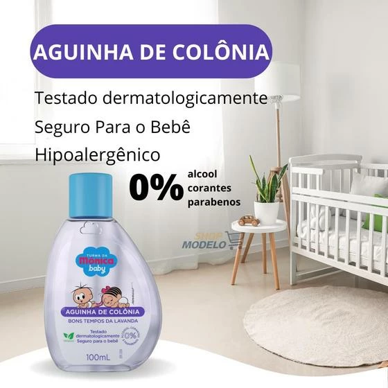 Aguinha De Colonia Bons Tempos Da Lavanda Tdm 100ml - TURMA DA MONICA BABY - Image 2