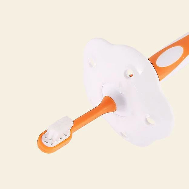 Unbranded 4pcs Set Baby Tongue Cleaner/safety Guard+scraper Newborn+soft Bristle Toothbrush+silicone Training Teeth Brush Compatible With Kids,infants,toddlers - Image 2