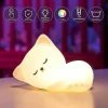 Unbranded Cute Kitty Kids Night Light, Cat Kawaii Birthday Gifts Room Decor Bedroom Decorations For Baby Toddler Teens Girls Boys Children