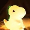 Unbranded Dinosaur Child Night Light, Rechargeable Baby Child Night Light, Baby Night Light, Portable Silicone Led Night Light, Touch Child Night Light, Usb Nig