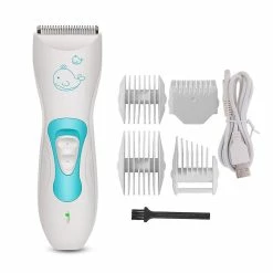 Scout Baby Hair Clippers - Quiet Kids Hair Trimmer, Cordless & Waterproof Chargeable, Haircut Kit For Kids