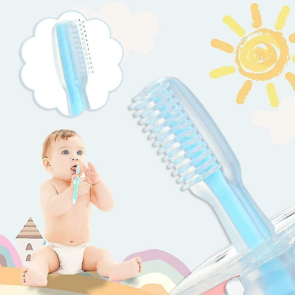 Unbranded Baby Toothbrush, Soft Silicone With Baby Toothbrush, Durable Bristles - Image 3