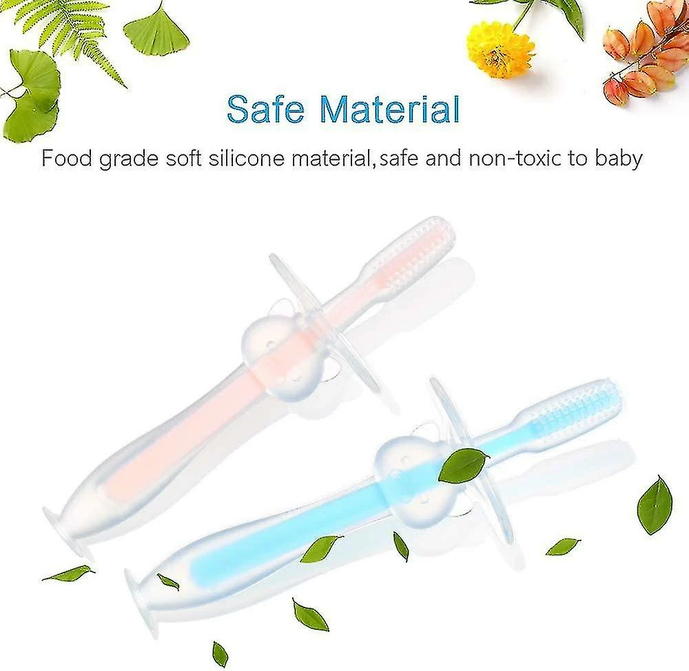 Unbranded Baby Toothbrush, Soft Silicone With Baby Toothbrush, Durable Bristles - Image 4