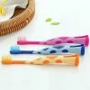 Unbranded Giraffe Children's Toothbrush Single Pack 2-5 Years Old Superfine Soft Hair Cute Baby Toothbrush (3pcs, Multicolor) [free Shipping]