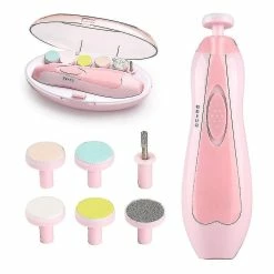 SIGMA Electric Baby Nail Trimmer, Safe Baby Nail File For Newborn To Toddler Toes And Nails, Kids Nail Care