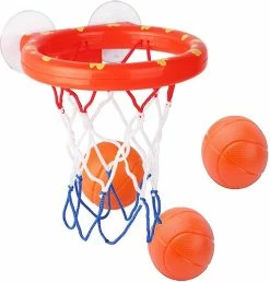 Unbranded Bathtub Fun Basketball Hoop Balls Set Bathroom Shooting Game Toy For Toddler Kids Children Baby Bath Tub [free Shipping]