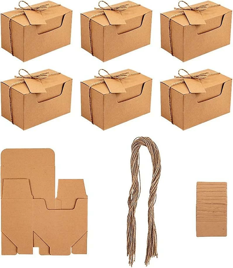 Camping Cookware 30 Pacote Kraft Gift Boxes Gift Wrapping Paper Boxes For WeddingCor, Baby