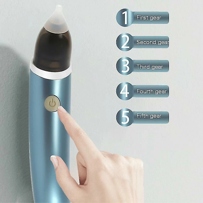 Unbranded Electric Nasal Aspirator For Baby Portable Usb Charging Baby Nose Sucker Professional Nose Care - Image 3
