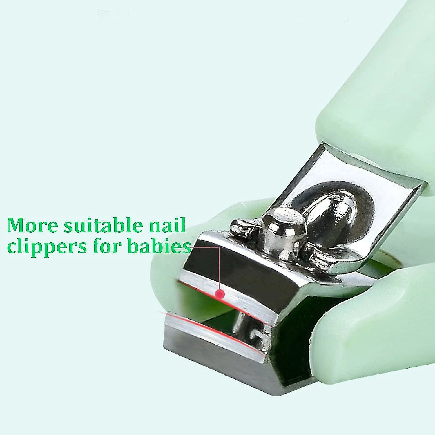 Unbranded Stainless Steel Nail Clippers Children's Nail Clippers Baby Manicure For Nails - Image 3