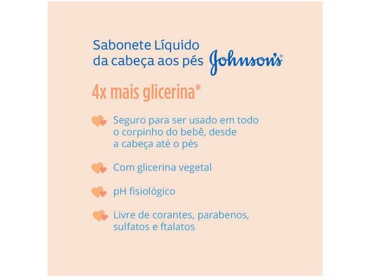 Sabonete Líquido De Glicerina Johnsons Baby - Da Cabeça Aos Pés 400ml - Johnson'S Baby - Image 10