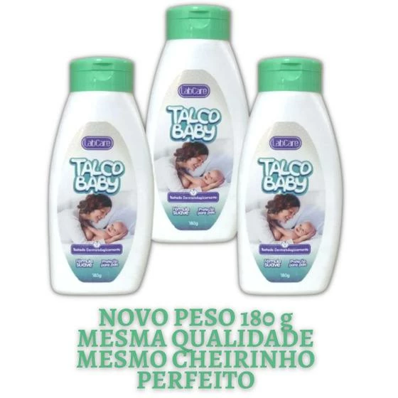 3 Talcos Suave Perfume Baby 200 Gramas Cheiroso E Protege - Labycare - Image 3