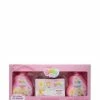 Kit Shampoo, Condicionador E Sabonete Bebes Baby Muriel Rosa