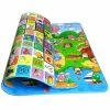 GAMMA Play Mat, 200 X 180cm/180 X 120cm Duplo Grande Tapete De Rastreamento Não-Deslizamento, Lados Duplos Playable Baby Baby Crawl Mat, Adequado Como Um Tapete Rastejante Para K