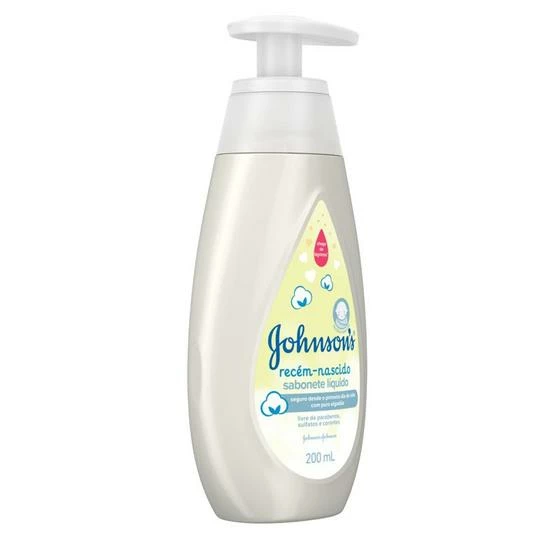 Sabonete Líquido Johnson's Baby Recém Nascido 200ML - Image 2