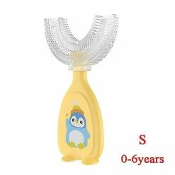 Unbranded 0-6years 360 Degree U-shaped Children Toothbrush Teethers Soft Silicone Baby Brush Kids Teeth Oral C