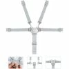 Unbranded 5 Point Seat Belt, High Chair Seat Belt, Adjustable Stroller Seat Belt, Baby High Chair Strollers And Strollers