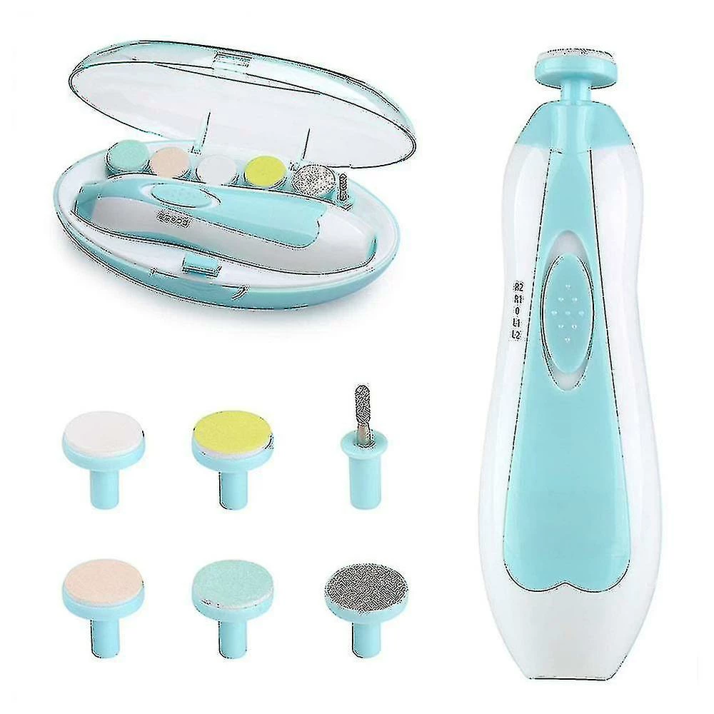 Unbranded Electric Baby Nail Trimmer, Safe Baby Nail File For Newborn To Toddler Toes And Fingernails, Kids Nail Care, Polish And Trim - Image 2