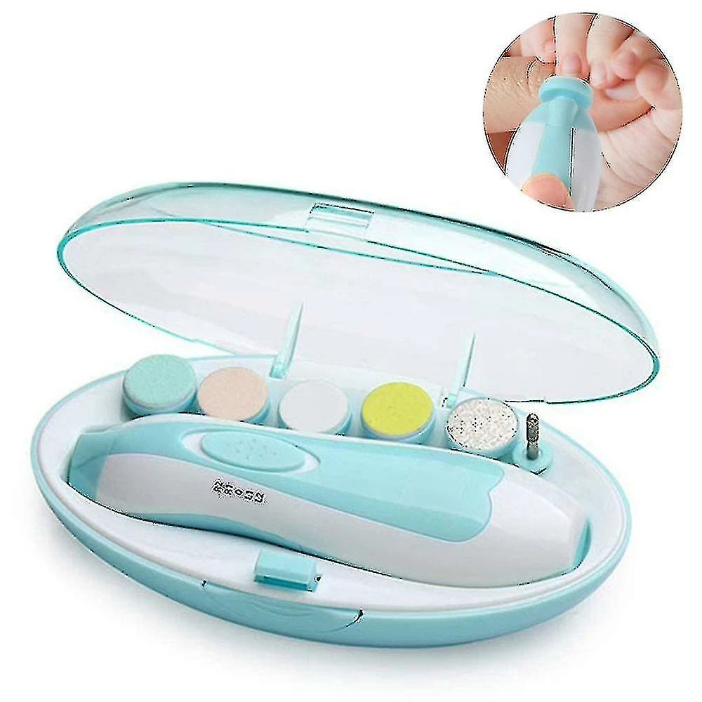 Unbranded Electric Baby Nail Trimmer, Safe Baby Nail File For Newborn To Toddler Toes And Fingernails, Kids Nail Care, Polish And Trim - Image 3