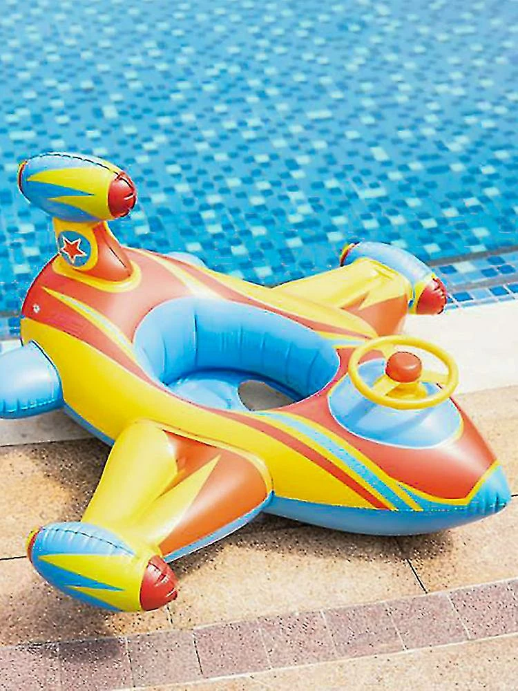 Unbranded Water Toy Baby Swimming Airplane Seat High Quality For Children New Summer Indoor Outdoor Pool Inflatable Floats - Image 5