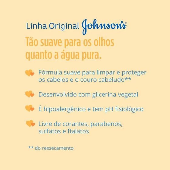 Shampoo Johnson's Baby Regular 200ml Shampoo Infantil De Glicerina Neutro - Johnsons - Image 5