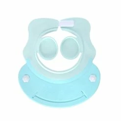 Unbranded Home Baby Shower Washing Hair Ear Protection For Kids Shampoo Cap Wide Brim,blue,11