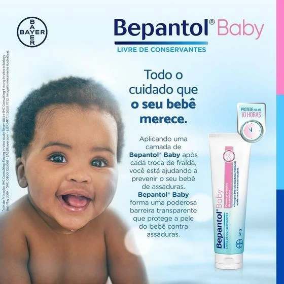 Creme Preventivo De Assaduras Bepantol Baby 30g - Ganhe 15% De Desconto - Image 2
