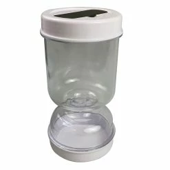 Unbranded 50% Off,pickle And Olive Hourglass Jar Pickle Grabber, Juice Separator, Pickle Container, Kimchi Jar For Airtight Food Storage