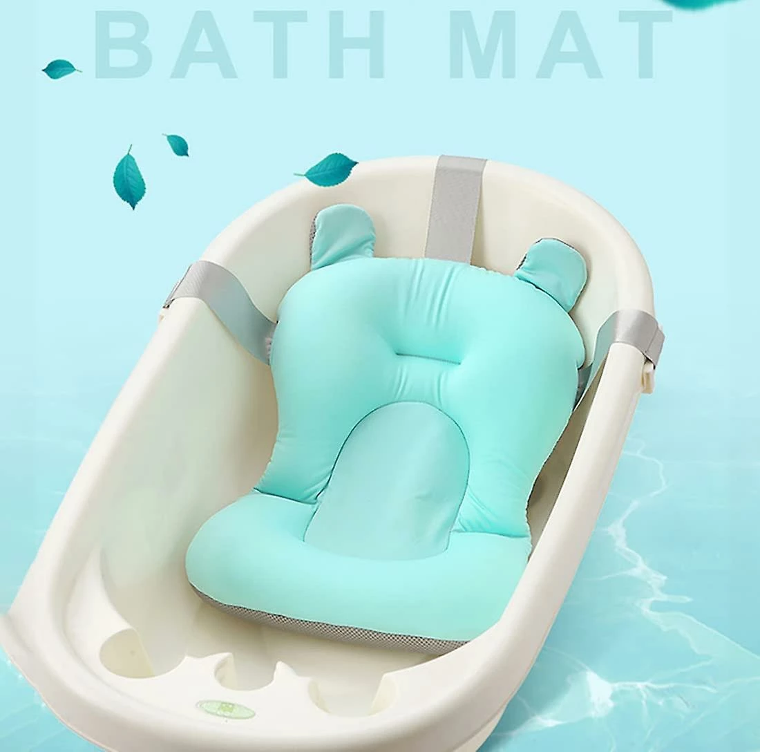 Sundxd Universal Newborn Baby Bath Pad, Floating Soft Baby Bath Pillow Adjustable Non-slip Bath Seat Pad Bath Cushion For Bathtub For 0-18 Months Newborn Bab - Image 4