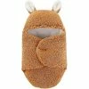 Unbranded Baby Swaddle Blanket Boys Girls Cute Cotton Plush Receiving Blanket Soft Newborn Sleeping Wraps