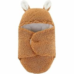 Unbranded Baby Swaddle Blanket Boys Girls Cute Cotton Plush Receiving Blanket Soft Newborn Sleeping Wraps