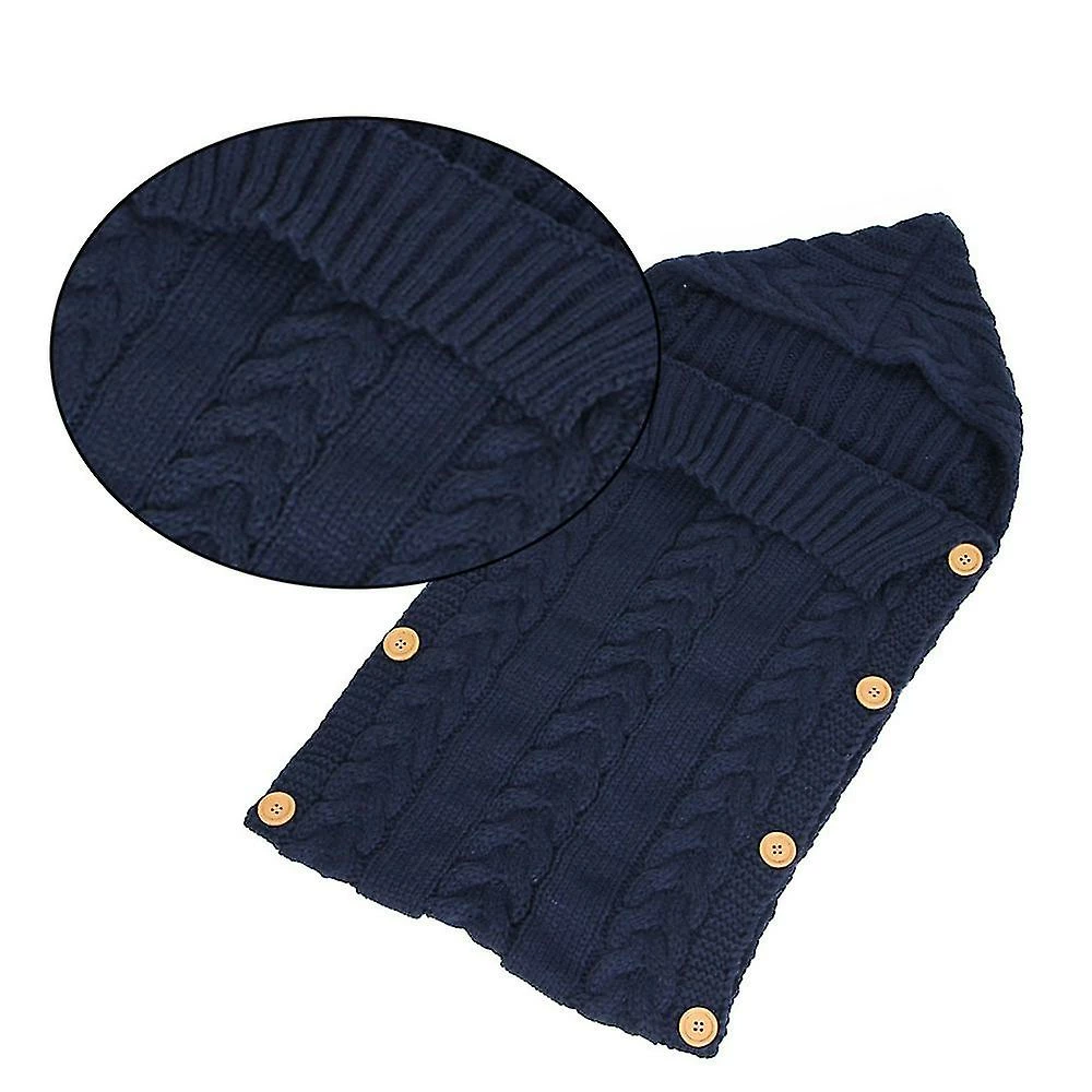 Unbranded Newborn Baby Wrap Swaddle Blanket Knit Sleeping Bag - Image 2