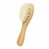 Unbranded Natural Wooden Handle Soft Press Baby Hairbrush And Super Soft Hair Suitable For Newborns And Child
