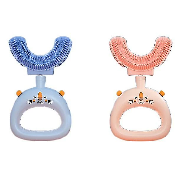 Unbranded Manual Baby U-shaped Toothbrush 360 Limpeza Oral Massagem Soft Brush Head Food Grade Silicone Toothbrush Raoliang - Image 4