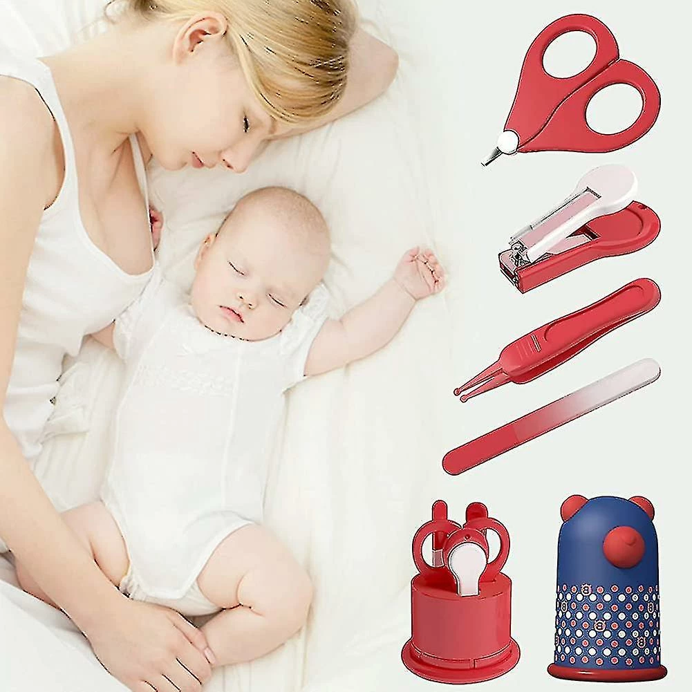 Unbranded Baby Manicure Set,baby Manicure Kit 4 In 1 With Case,baby Nail Clippers,scissors, File And Raoliang - Image 4
