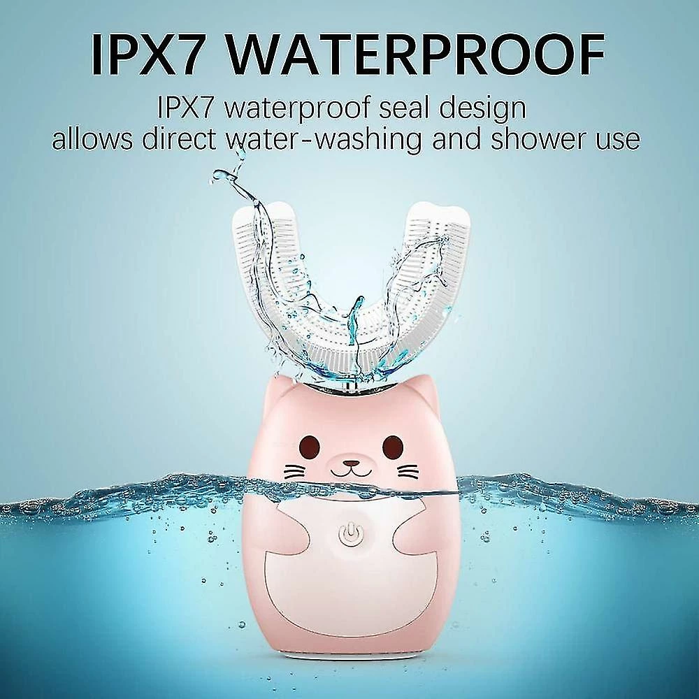 Unbranded Children's Electric Toothbrush Baby Rechargeable Waterproof Automatic Intelligent Mouth Containing,z - Image 2