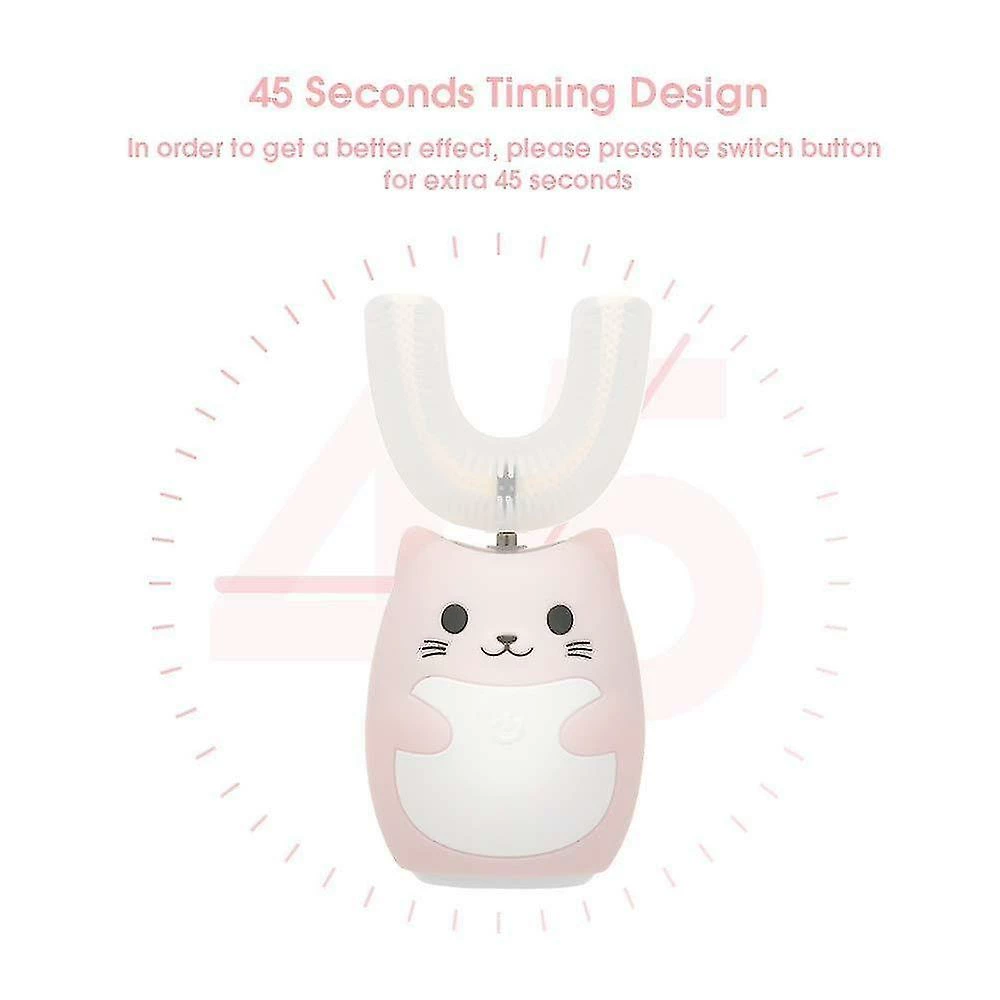 Unbranded Children's Electric Toothbrush Baby Rechargeable Waterproof Automatic Intelligent Mouth Containing,z - Image 4