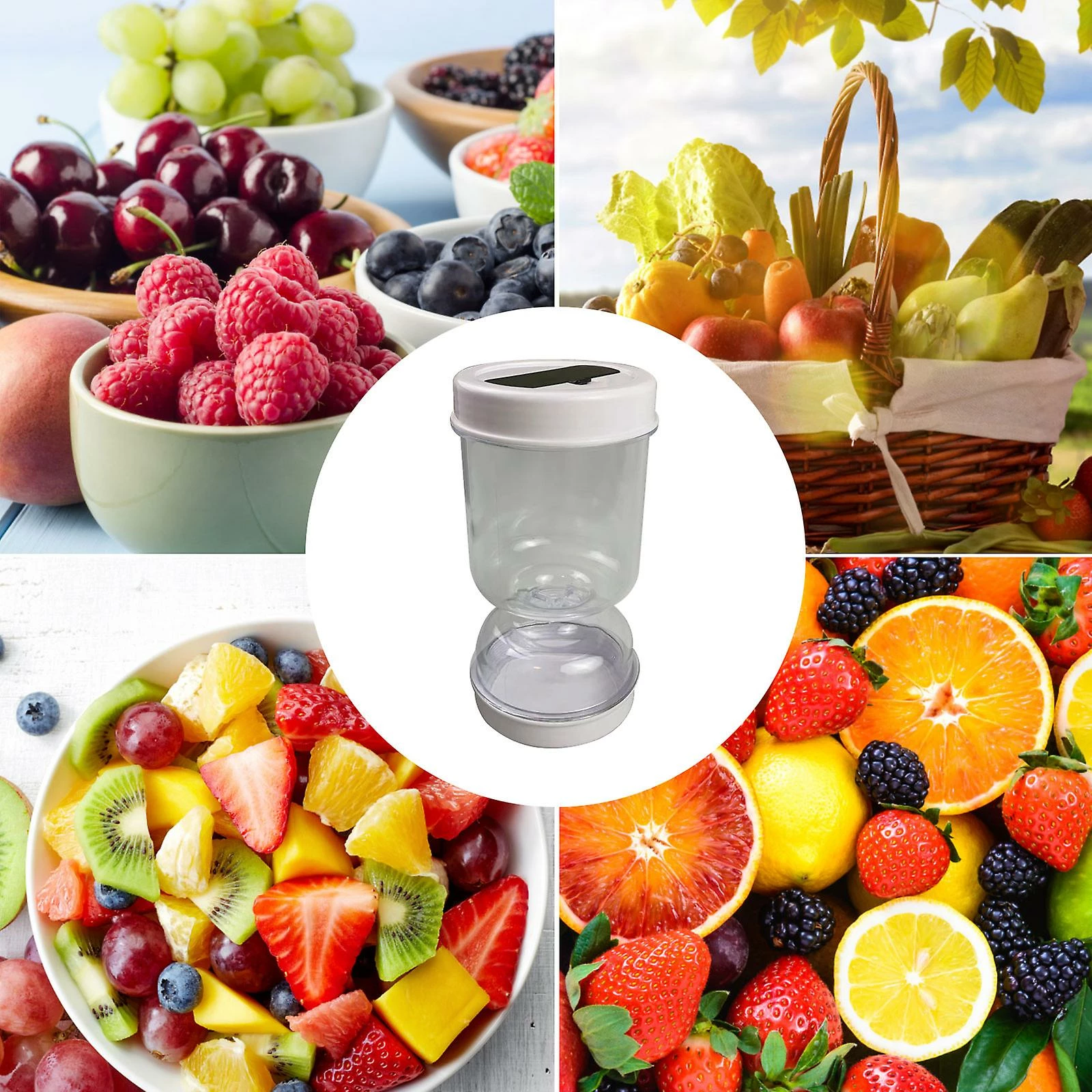 Unbranded Pickle And Olive Hourglass Jar Pickle Grabber Juice Separator Pickle Container Kimchi Jar Airtight Food Storage - Image 2