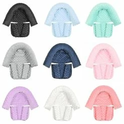 Jubee Baby Car Safety Crash Soft Sleeper Headrest With Matching Harness Straps To Cover The Neck Of The Pram Seat Pushchair Professional