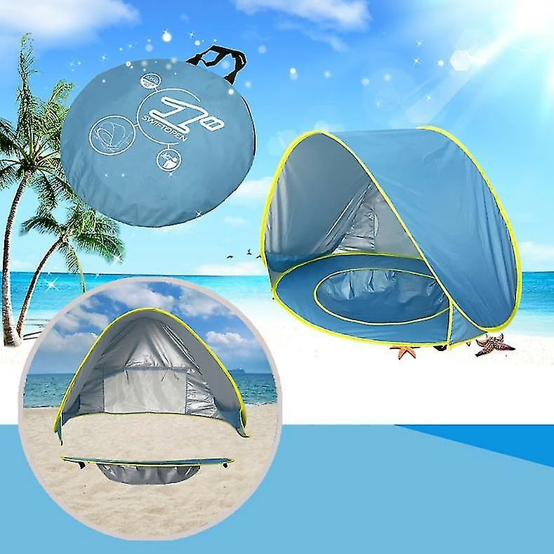 Unbranded Baby Beach Tent Pop Up, Portable Uv Protection Sun Shelter - Image 4