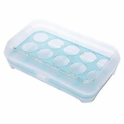 Unbranded 15 Grids Eggs Storage Box Refrigerator Fresh Food Container Case Portable Wild Picnic Egg Organizer Egg Box Holder Discount